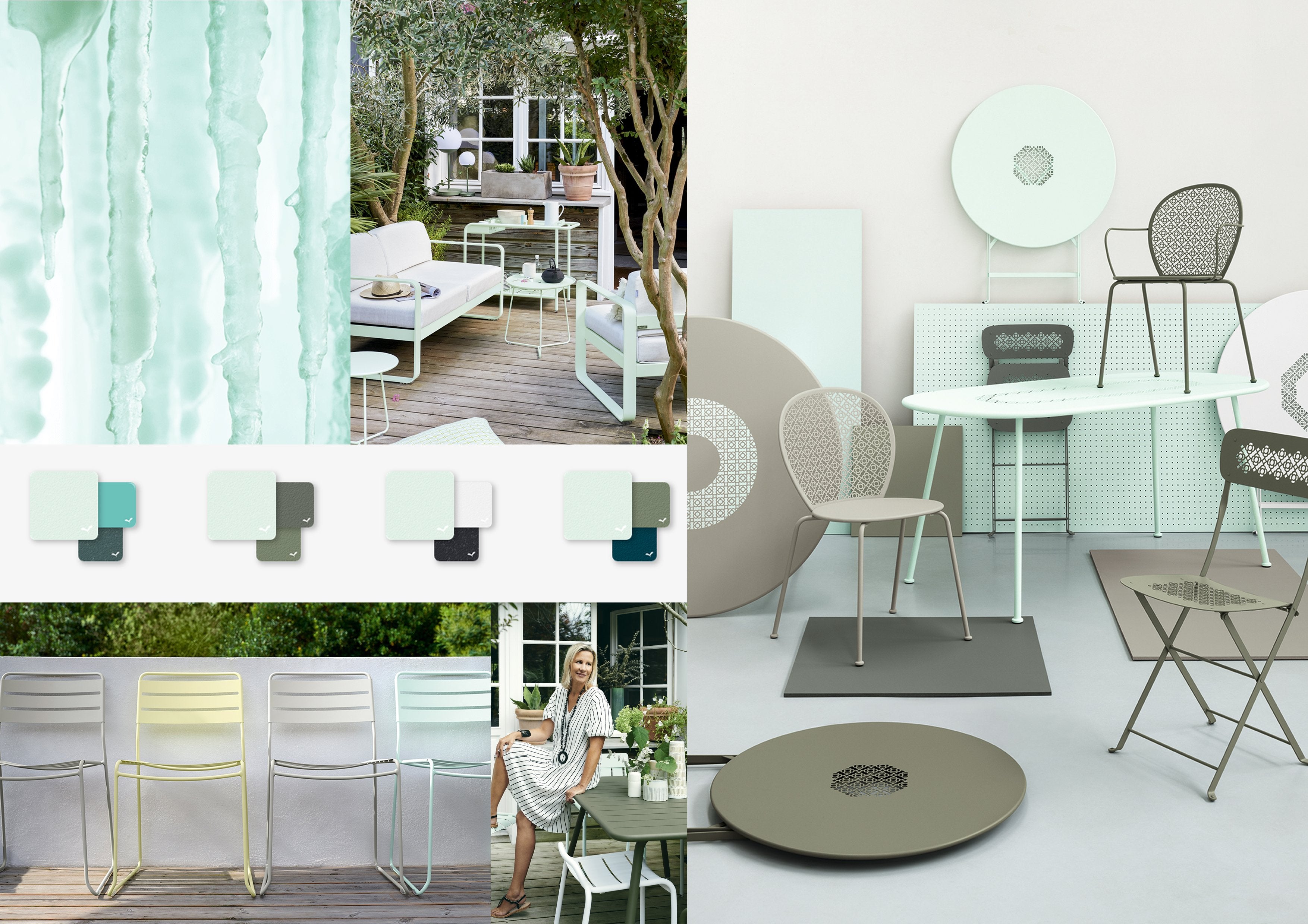 Quelles couleurs choisir pour ma terrasse Fermob ?