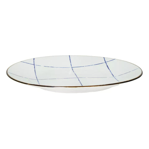 Assiette en porcelaine ANAFI Ø26.5cm POMAX COIN DU MEUBLE PARIS