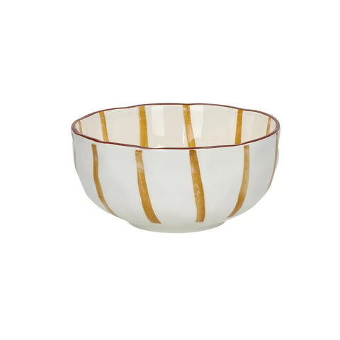 Bol en porcelaine MYKONOS Ø15cm POMAX COIN DU MEUBLE PARIS