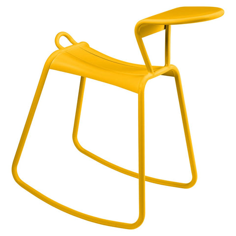 Asiento mecedora ADADESK con mesa de apoyo de la marca fermob. comprar fermob online. Rincon del mueble online. RDM madrid.