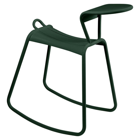 Asiento mecedora ADADESK con mesa de apoyo de la marca fermob. comprar fermob online. Rincon del mueble online. RDM madrid.
