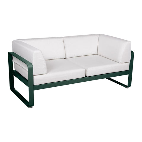 Sofá club BELLEVIE para 2 personas de la marca francesa Fermob. Comprar Fermob online. Rincón del Mueble