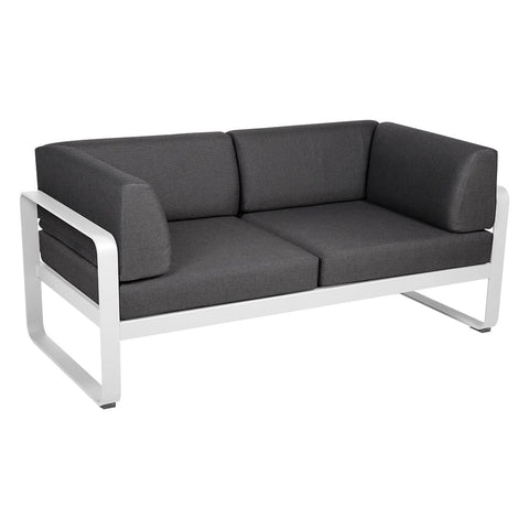 Sofá club BELLEVIE para 2 personas de la marca francesa Fermob. Comprar Fermob online. Rincón del Mueble
