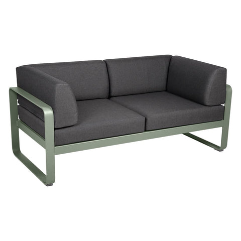 Sofá club BELLEVIE para 2 personas de la marca francesa Fermob. Comprar Fermob online. Rincón del Mueble