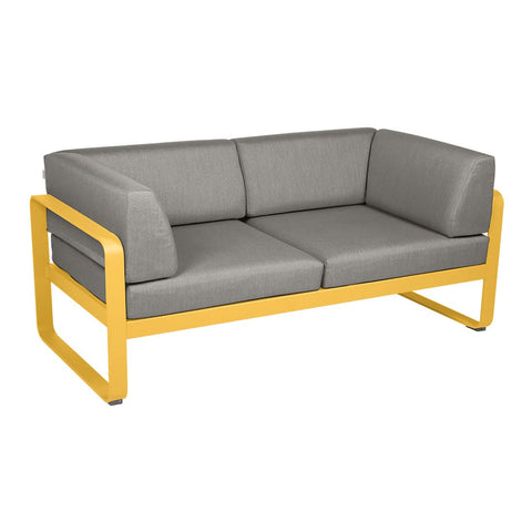 Sofá club BELLEVIE para 2 personas de la marca francesa Fermob. Comprar Fermob online. Rincón del Mueble