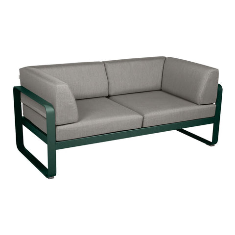 Sofá club BELLEVIE para 2 personas de la marca francesa Fermob. Comprar Fermob online. Rincón del Mueble