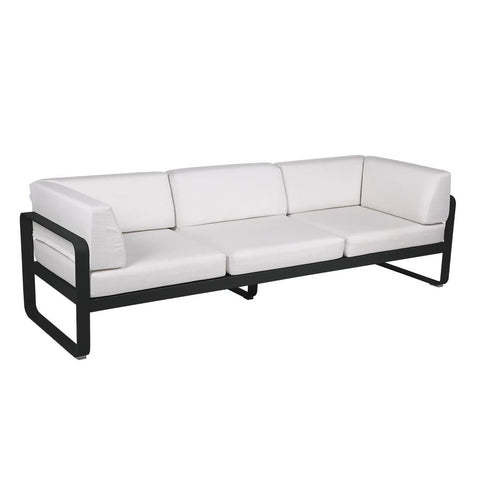 Sofá club BELLEVIE para 3 personas de la marca francesa Fermob. Comprar Fermob online. Rincón del Mueble