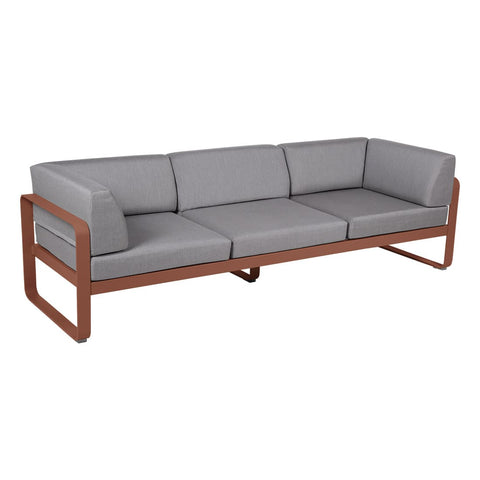 Sofá club BELLEVIE para 3 personas de la marca francesa Fermob. Comprar Fermob online. Rincón del Mueble