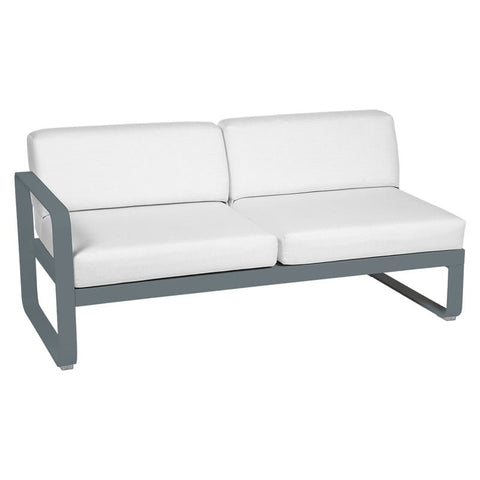 Módulo izquierdo BELLEVIE 2 plazas. Fermob. Compra online mobiliario exterior e interior, Rincón del Mueble RDM Madrid España. Colección modular para sofá