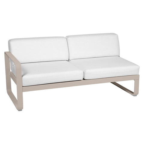 Módulo izquierdo BELLEVIE 2 plazas. Fermob. Compra online mobiliario exterior e interior, Rincón del Mueble RDM Madrid España. Colección modular para sofá