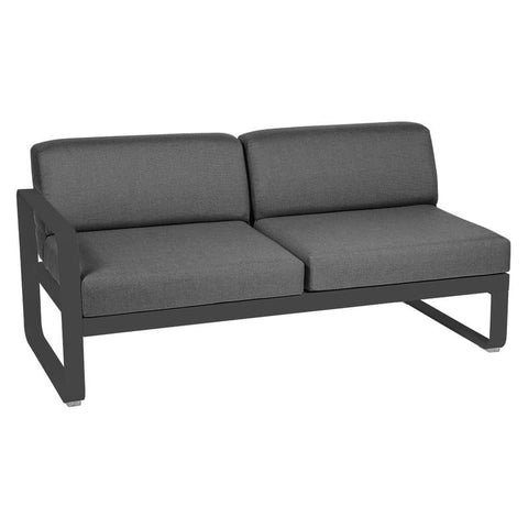Módulo izquierdo BELLEVIE 2 plazas. Fermob. Compra online mobiliario exterior e interior, Rincón del Mueble RDM Madrid España. Colección modular para sofá