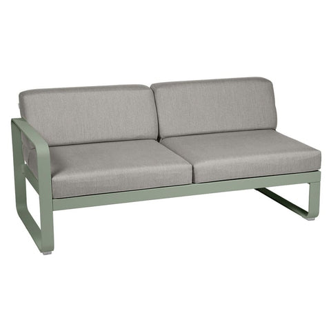 Módulo izquierdo BELLEVIE 2 plazas. Fermob. Compra online mobiliario exterior e interior, Rincón del Mueble RDM Madrid España. Colección modular para sofá