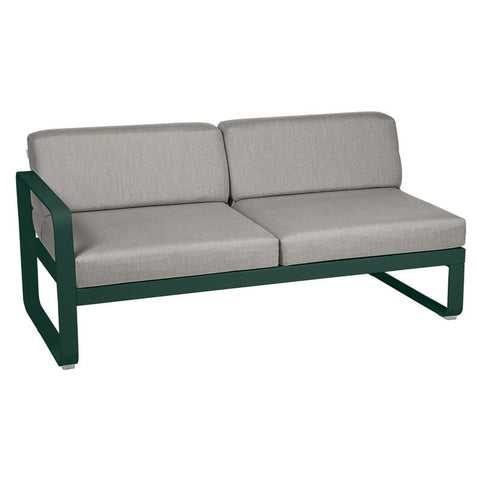 Módulo izquierdo BELLEVIE 2 plazas. Fermob. Compra online mobiliario exterior e interior, Rincón del Mueble RDM Madrid España. Colección modular para sofá
