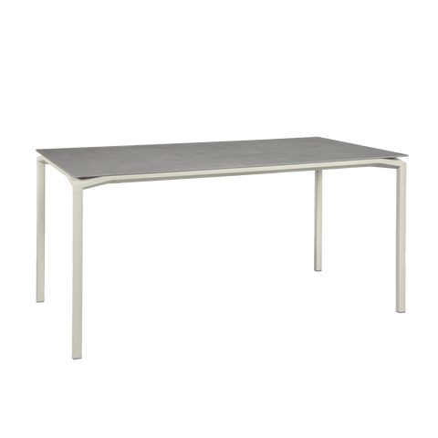 Mesa calvi mineral 160x80cm de la marca fermob. comprar online en rincon del mueble