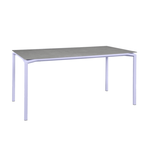 Mesa calvi mineral 160x80cm de la marca fermob. comprar online en rincon del mueble