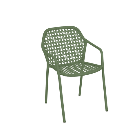 silla con reposabrazso Croisette de la marca Fermob. Comprar Fermob online. Rincon del mueble. RDM madrid.