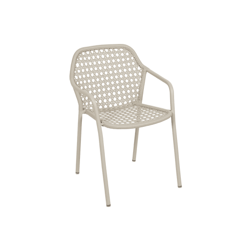 silla con reposabrazso Croisette de la marca Fermob. Comprar Fermob online. Rincon del mueble. RDM madrid.