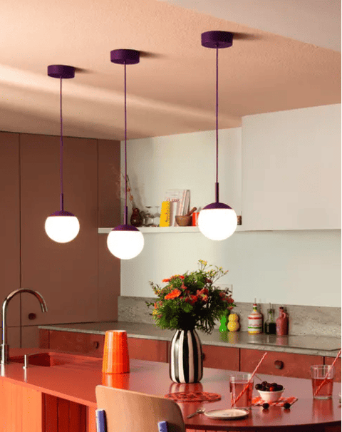 Lampara suspension Mooon! 15cm de la marca Fermob. comprar online en rincon del mueble