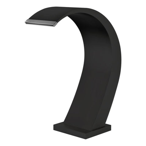Cascade pulvérisante pour piscine IGUAZU 20cm noir mat POOLIMEX COIN DU MEUBLE PARIS