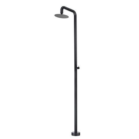 Douche de piscine OREGON noir mat POOLIMEX COIN DU MEUBLE PARIS