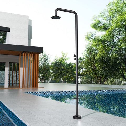 Douche de piscine MICHIGAN avec lave-pieds POOLIMEX COIN du meubla pARIS