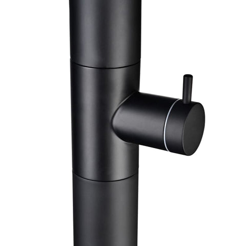 Douche de piscine OREGON noir mat POOLIMEX COIN DU MEUBLE PARIS