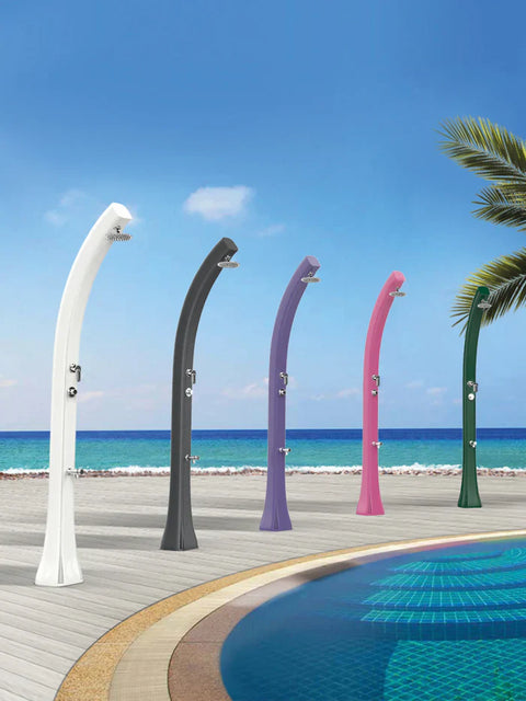 Douche solaire pour piscine HAPPY BEACH avec bouton minuteur