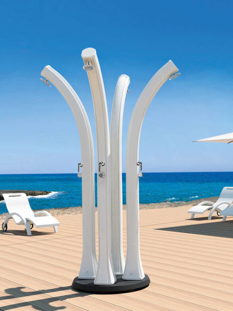 Douche solaire pour piscine HAPPY BEACH avec bouton minuteur