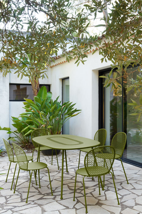 Table ovale LORETTE de 160x90cm