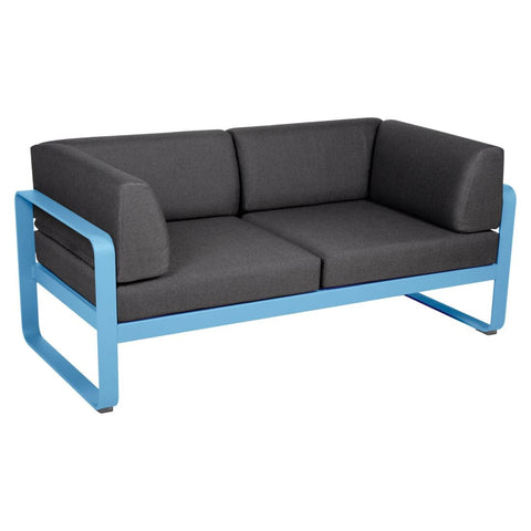 Sofá club BELLEVIE para 2 personas de la marca francesa Fermob. Comprar Fermob online. Rincón del Mueble