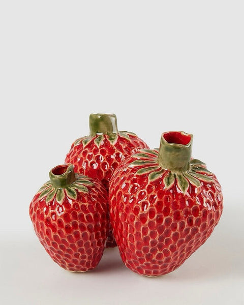  Vase en céramique FRAISES Coin du Meuble