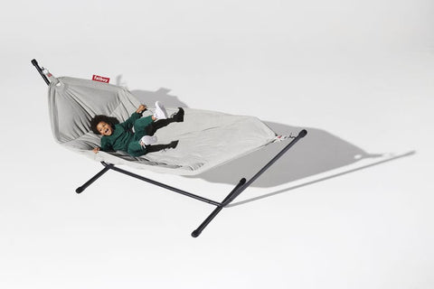 Headdemock Superb hamac Fatboy. Shopping en ligne. Meubles d'angle CDM Paris France. Achetez des meubles d'extérieur. Hamac avec support.