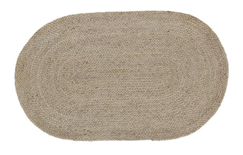 Alfombra ovalada yute natural gabar