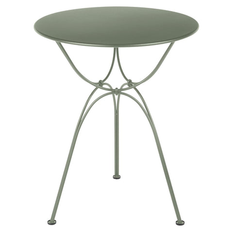Table Ø 60 cm AIRLOOP en acier pour EXTÉRIEUR de la marque française FERMOB®. Acheter Fermob en ligne. Rincón del Mueble