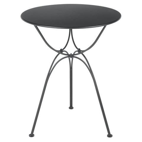Table Ø 60 cm AIRLOOP en acier pour EXTÉRIEUR de la marque française FERMOB®. Acheter Fermob en ligne. Rincón del Mueble