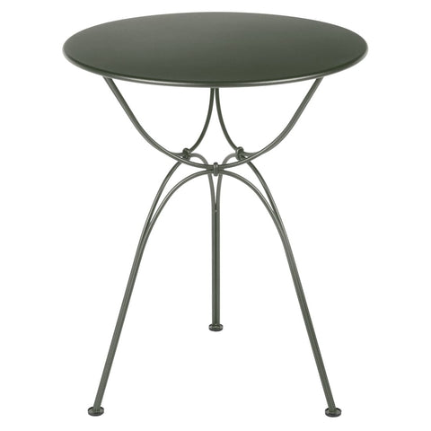 Table Ø 60 cm AIRLOOP en acier pour EXTÉRIEUR de la marque française FERMOB®. Acheter Fermob en ligne. Rincón del Mueble