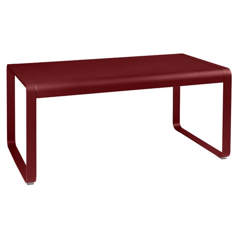 Table mi-haute BELLEVIE de 64 x 80 x 140 cm de la marque française Fermob. Acheter Fermob en ligne. Rincón del Mueble