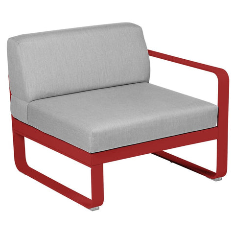 Módulo derecho BELLEVIE 1 plaza. Rincón del Mueble RDM Madrid España. Colección Bellevie de la marca FERMOB. Comprar online mobiliario exterior e interior Fermob.
