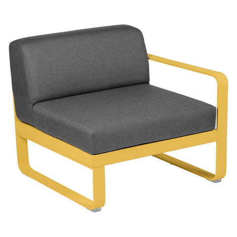Módulo derecho BELLEVIE 1 plaza. Rincón del Mueble RDM Madrid España. Colección Bellevie de la marca FERMOB. Comprar online mobiliario exterior e interior Fermob.