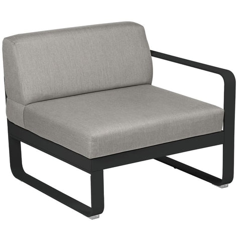 Módulo derecho BELLEVIE 1 plaza. Rincón del Mueble RDM Madrid España. Colección Bellevie de la marca FERMOB. Comprar online mobiliario exterior e interior Fermob.
