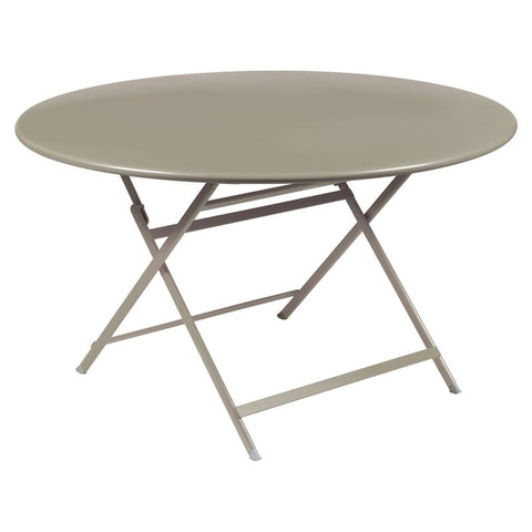 Table ronde CARACTÈRE Ø 128 cm. Collection FERMOB. Acheter mobilier d’extérieur et d’intérieur Rincón del Mueble RDM Madrid Espagne. Achat en ligne meubles.