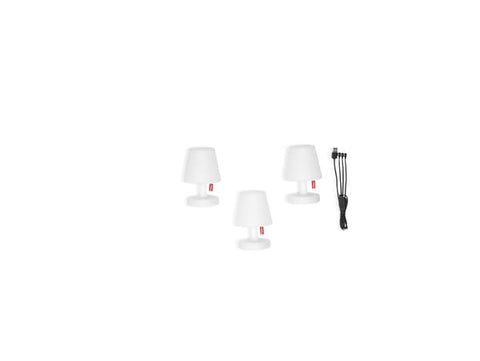 Lot de 3 mini lampes EDISON THE MINI de la marque néerlandaise FATBOY. Acheter FATBOY en ligne. Rincón del Mueble