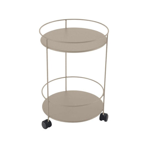Guéridon à roulettes GUINGUETTE, acheter en ligne marque FERMOB. Rincón del Mueble RDM Madrid Espagne. Acheter mobilier d’extérieur et d’intérieur.
