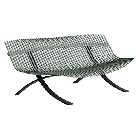 Banc CHARIVARI pour 6 personnes. Acheter mobilier d’extérieur Fermob.